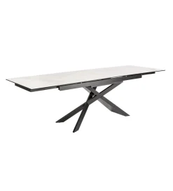 Stół rozkładany ONTARIO Euphoria 180 cm - 220 cm - 260 cm ceramika w optyce marmuru