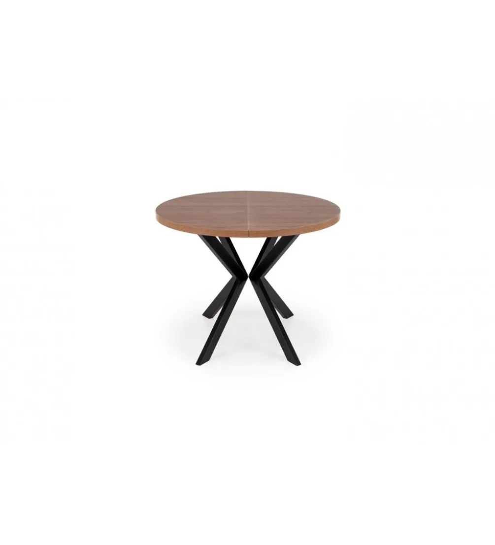 Stół rozkładany PERONI II 100 cm - 250 cm w optyce drewna orzech