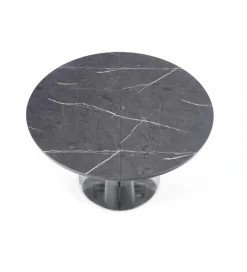 Stół rozkładany Ricardo 120 cm -160cm w optyce szarego marmuru