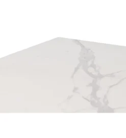 Stół rozkładany TESERO 200 cm - 250 cm - 300 cm ceramika w optyce kremowego marmuru