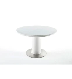Stół rozkładany WARIS 120 cm - 160 cm biały