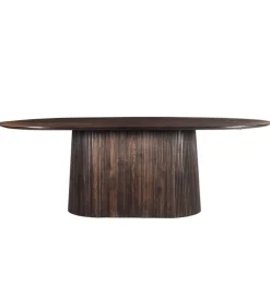 Stół SELVETOR 230 cm drewno mango w kolorze orzecha