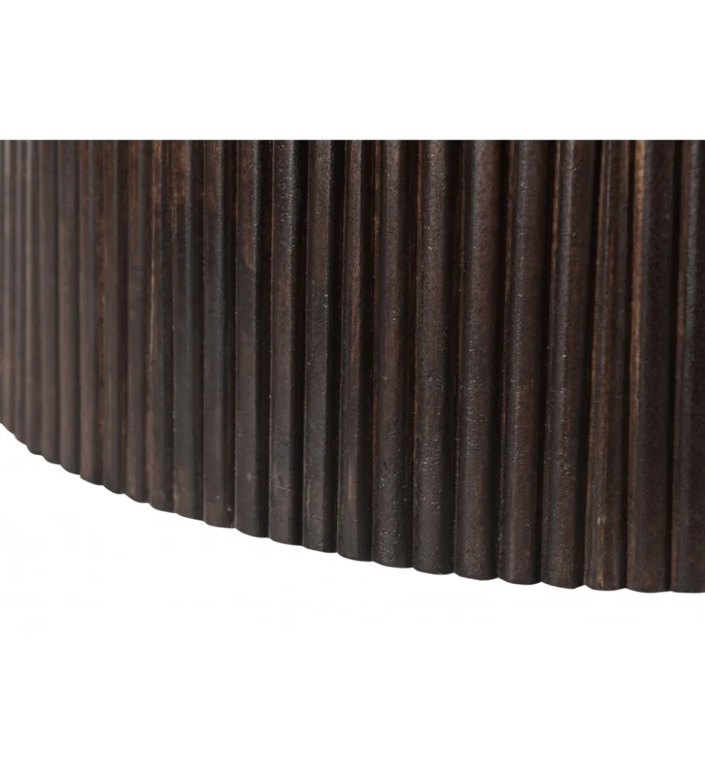 Stół SELVETOR 130 cm w kolorze orzecha