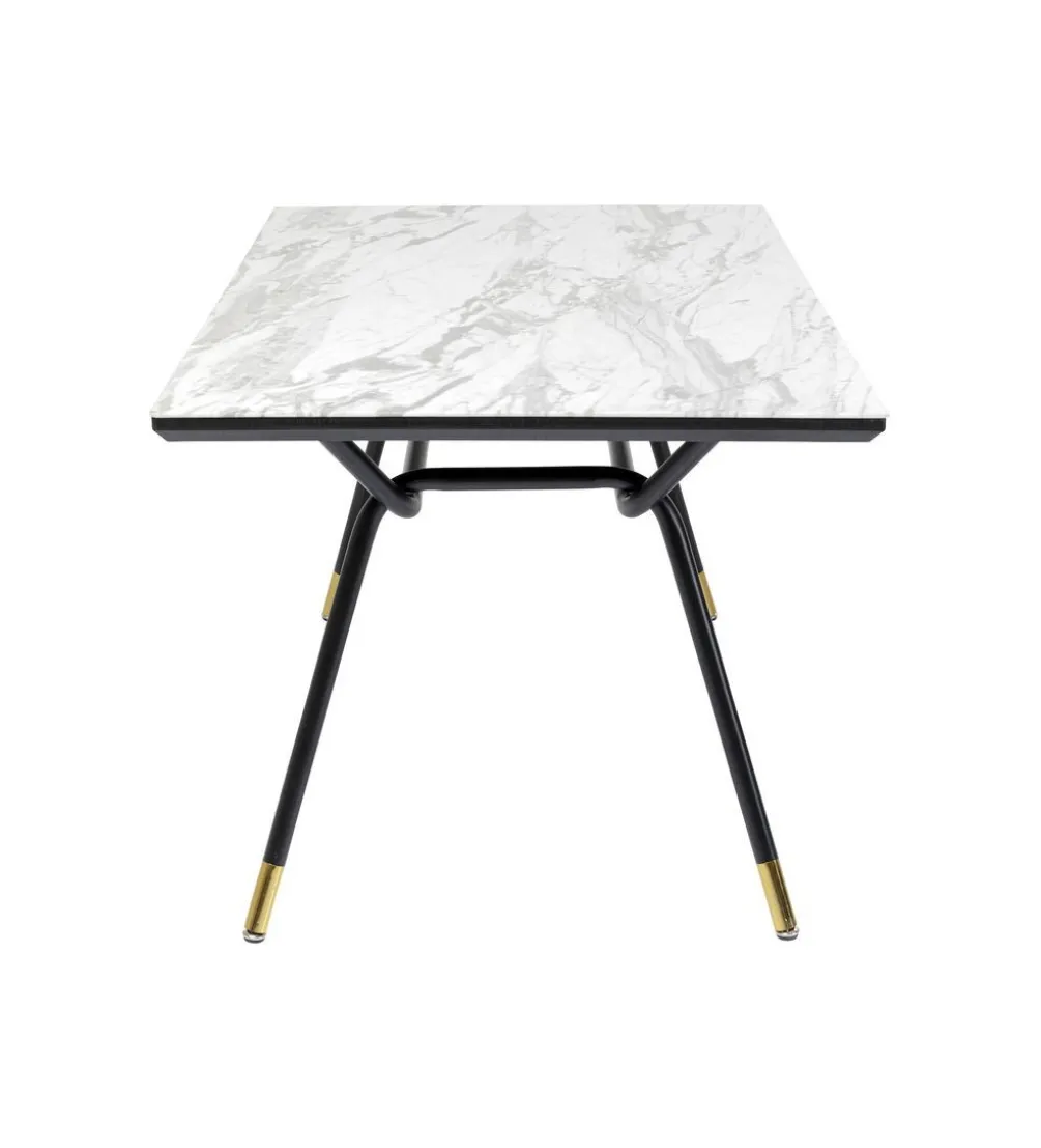 Stół South Beach 160 cm w optyce marmuru