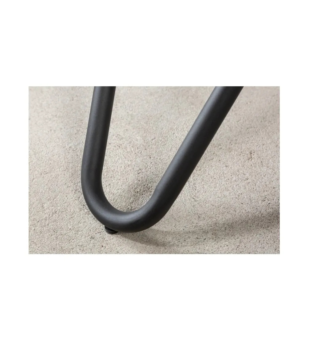 Stół TARANTO 120 cm ceramika w optyce białego marmuru