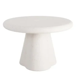 Stół TERRAZZI 120 cm białoszary