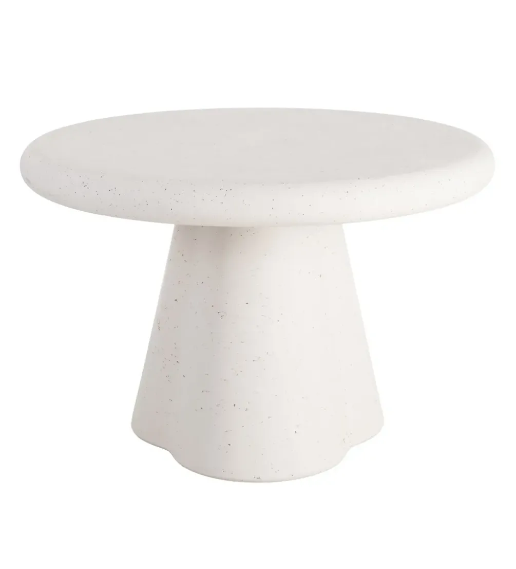Stół TERRAZZI 120 cm białoszary