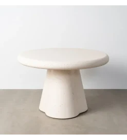 Stół TERRAZZI 120 cm białoszary