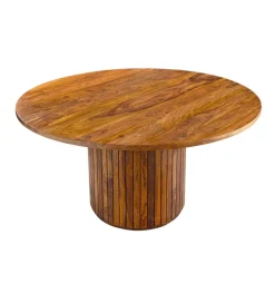Stół TRES CHIC 120 cm drewno sheesham naturalny