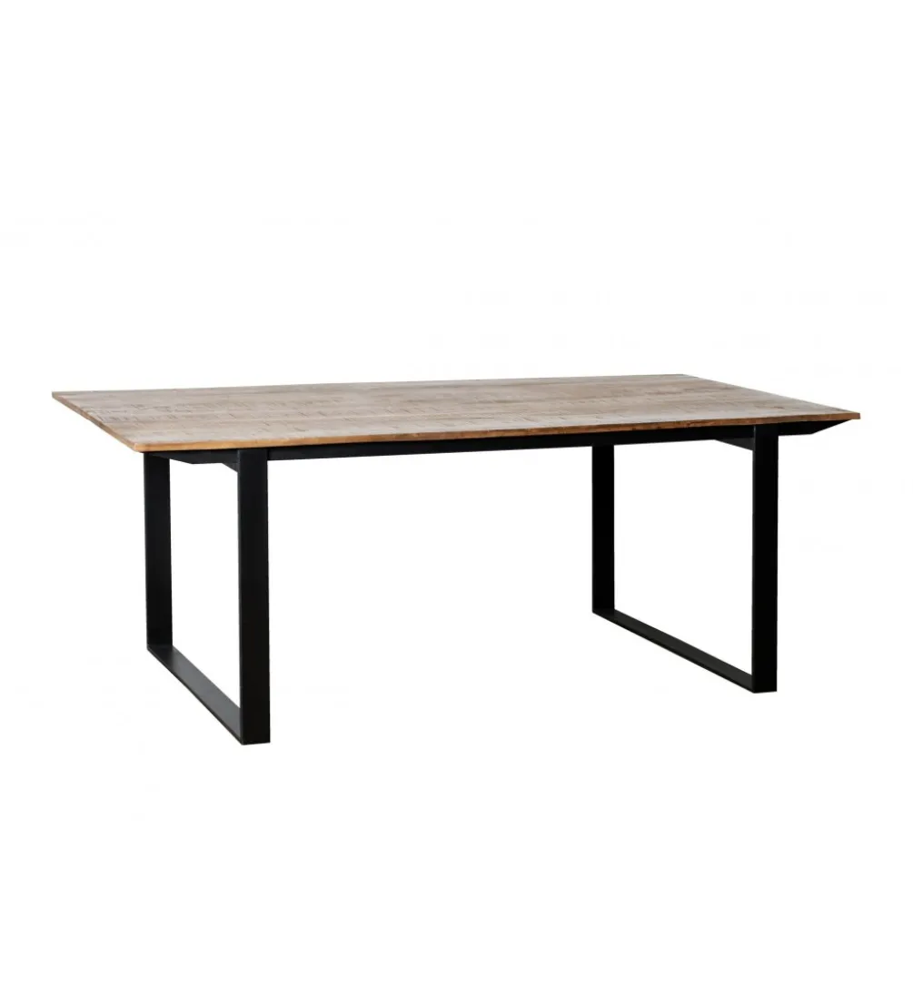 Stół VALDEREZ 200 cm drewno mango