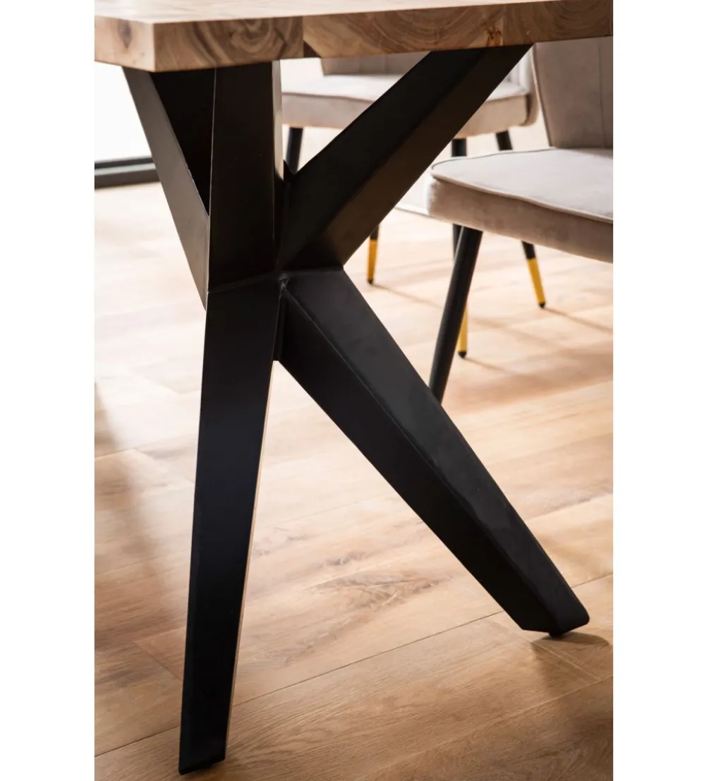 Stół WOHNLING 200 cm drewno akacja