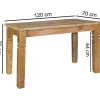 Stół WOHNLING 120 cm drewno mango