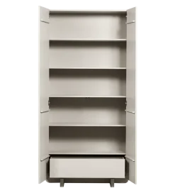 Szafa BASU 210 cm drewno sosny dust