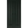 Szafa DRAWER 195 x 94 cm  drewno sosna czarna