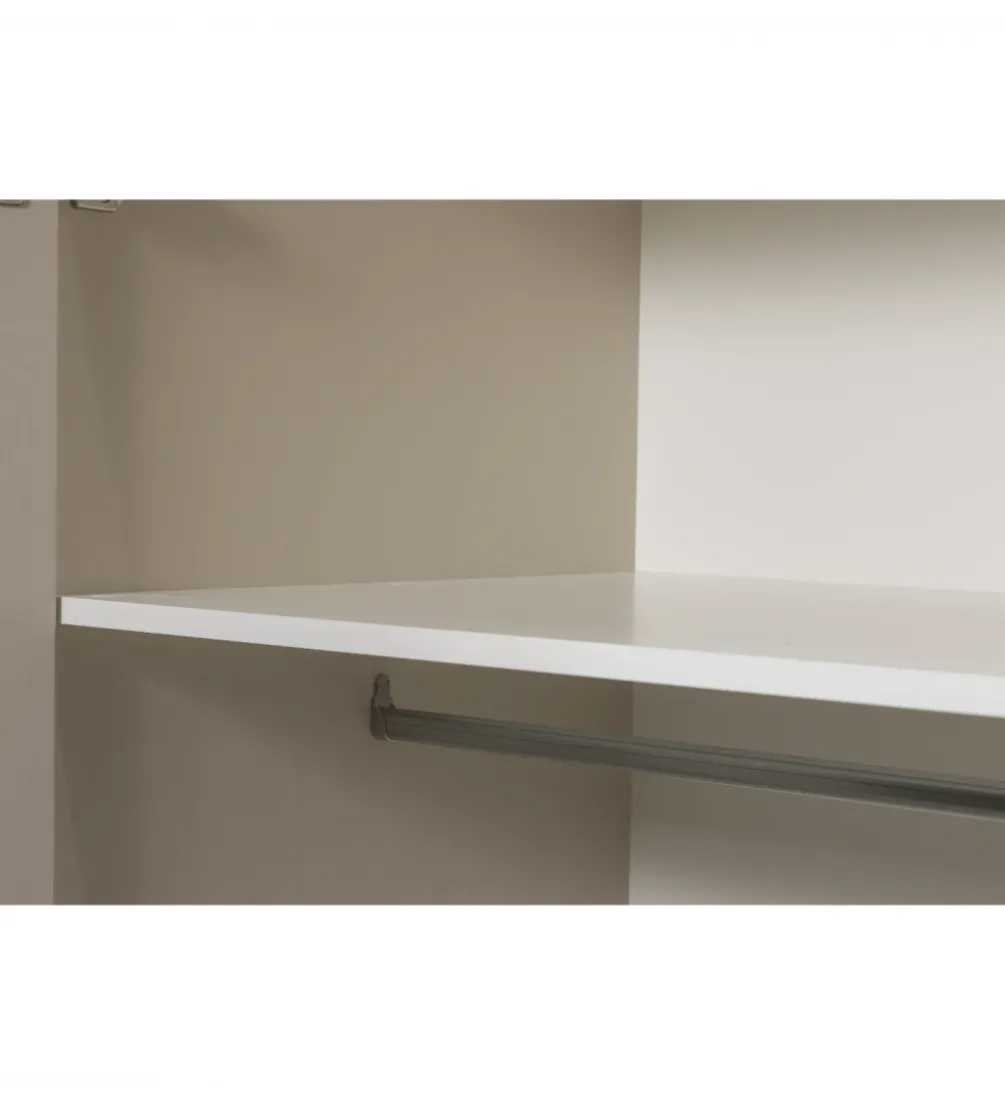 Szafa DRAWER 195 x 94 cm drewno sosna dust
