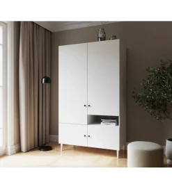 Szafa DULLUM 120 cm biały
