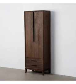 Szafa KILIAN 200 cm drewno mango brązowy