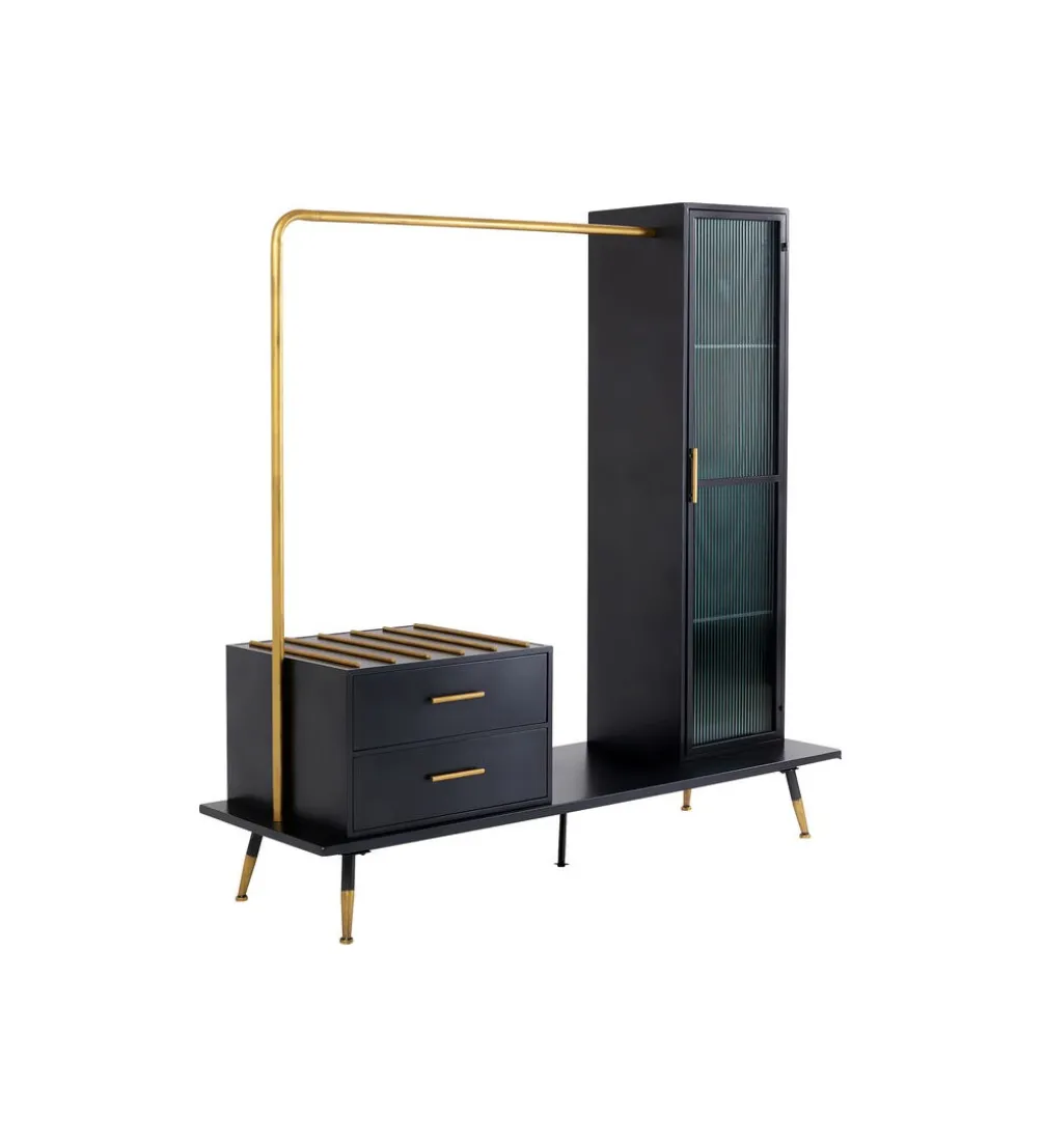 Szafa LA GOMERA 170 x 180 cm czarna