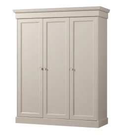 Szafa OLIVIA 212 cm drewno sosna szara