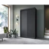 Szafa przesuwna PRESCCO II 220 cm czarna