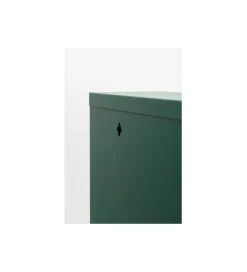 Szafka na buty CARUSO 119 cm zielona