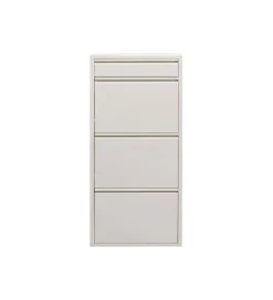 Szafka na buty CARUSO 114 cm kremowa