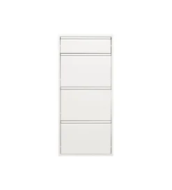 Szafka na buty CARUSO 119 cm biała