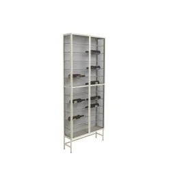 Szafka na wino PORTO 75 x 180 cm greige