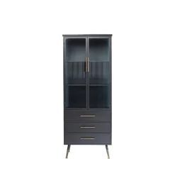 Szafka LA GOMERA wysoka 180 cm antracytowy