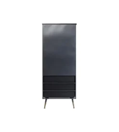 Szafka LA GOMERA wysoka 180 cm antracytowy