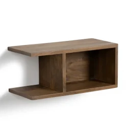 Szafka nocna ETUPI 45 cm drewno mango brązowa