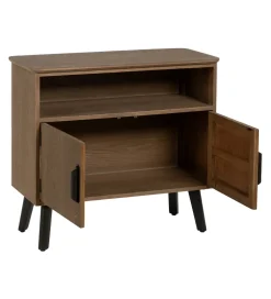 Szafka nocna PAUL 90 cm drewno jodła