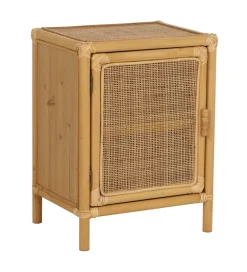 Szafka nocna SIZA 46 cm ratan naturalna