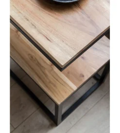 Szafka nocna WOHNLING 45 cm drewno akacja