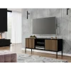 Szafka RTV MEORATI 150 cm w optyce dąb artisan