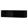 Szafka RTV wisząca MEORATI 150 cm w optyce dąb artisan