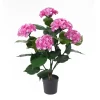 Sztuczna roślina HORTENSIA 60 cm różowa