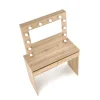 Toaletka HOLLYWOOD 94 cm dąb artisan z oświetleniem LED