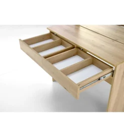 Toaletka HOLLYWOOD 94 cm dąb artisan z oświetleniem LED