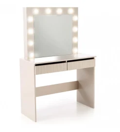Toaletka HOLLYWOOD 94 cm kaszmir z oświetleniem LED