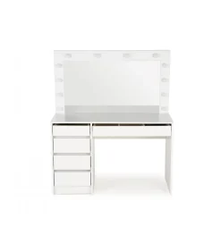 Toaletka HOLLYWOOD XL 120 cm biała z oświetleniem LED