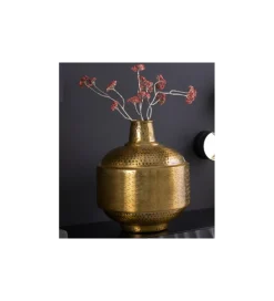 Wazon antyczny ORIENT 31 cm miedziany