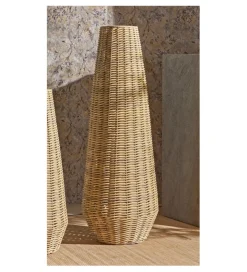 Wazon BERY 140 cm rattan naturalny