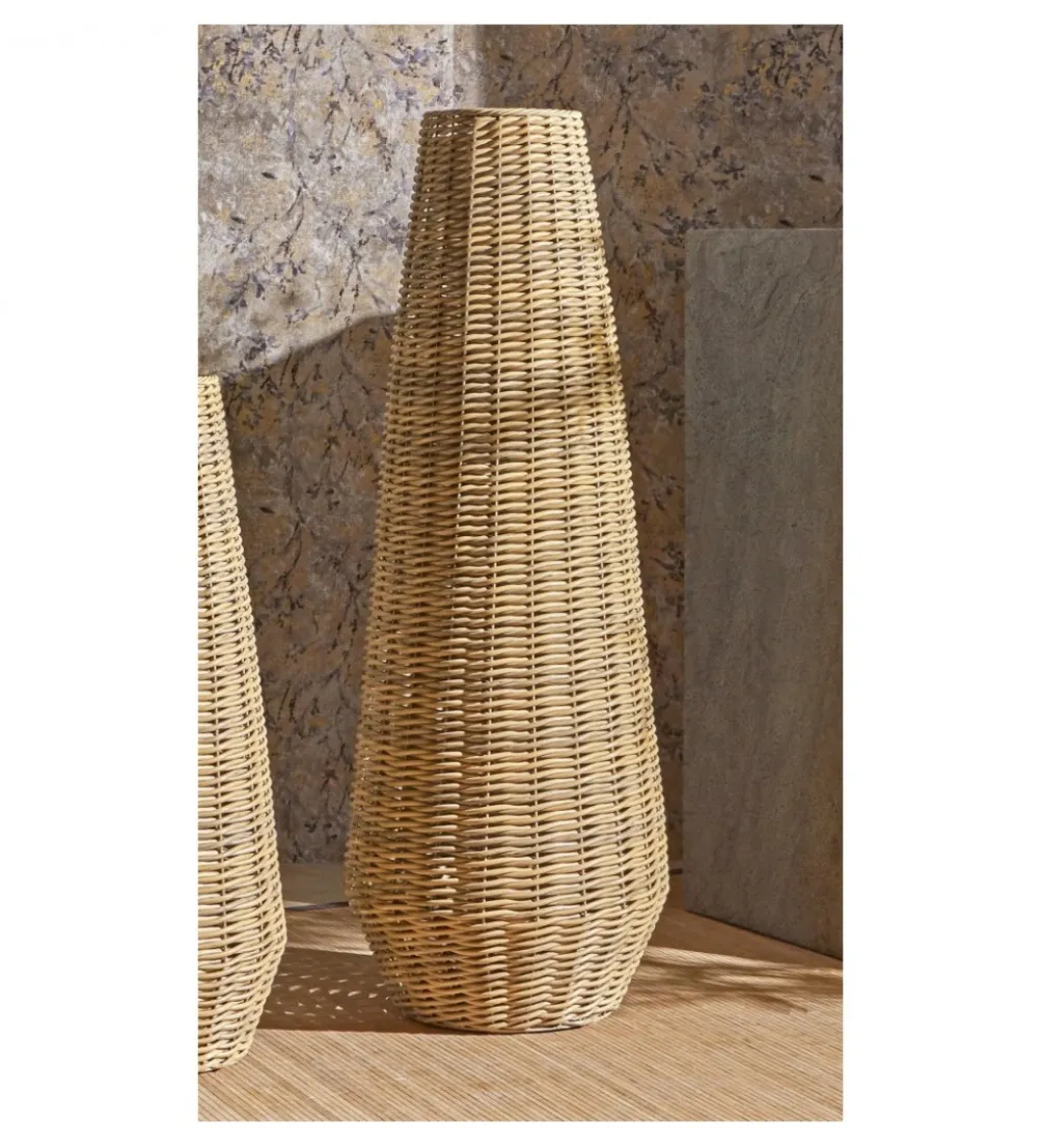 Wazon BERY 140 cm rattan naturalny