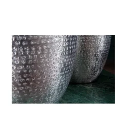 Wazon BRILANT set 2 srebrny