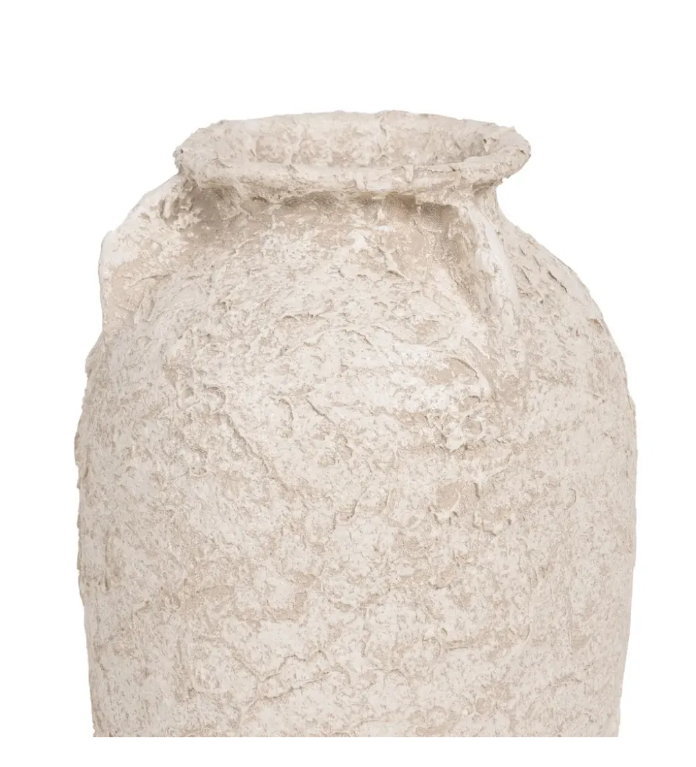 Wazon DAGET 60 cm biały ceramika