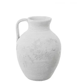 Wazon ESTAMRO 33 cm białoszary
