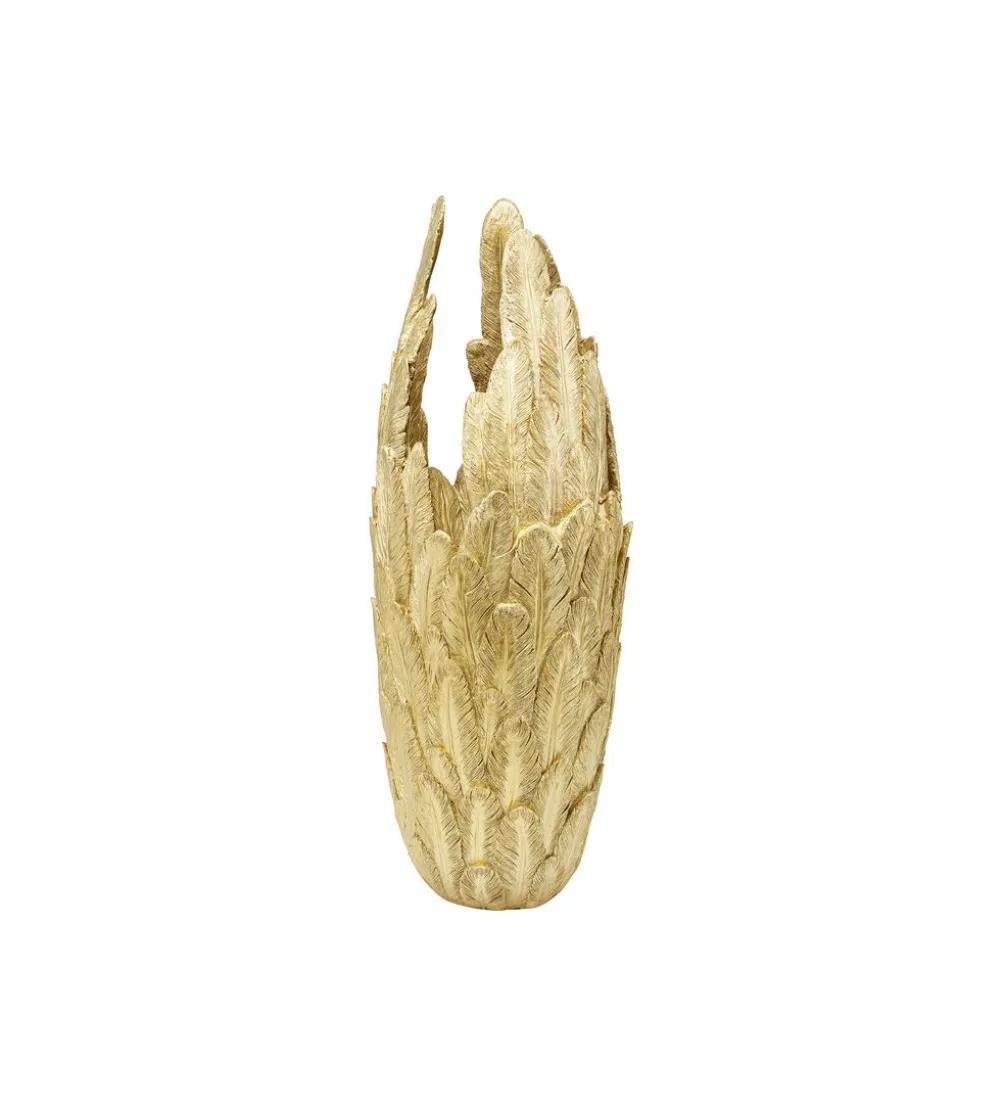 Wazon FEATHERS 91 cm złota
