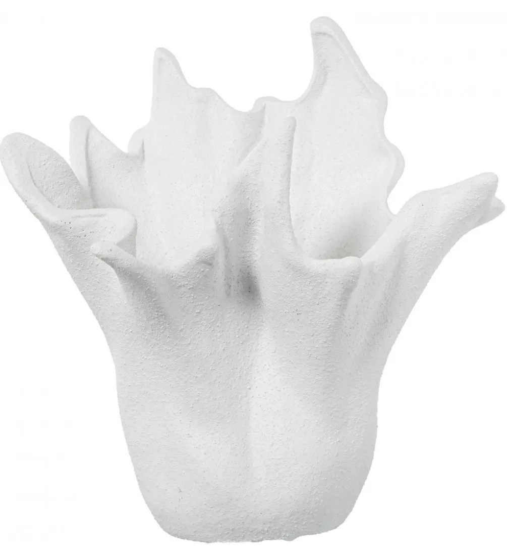 Wazon FOWER 30 cm ceramika biały