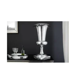 Wazon Goal Cup 40 cm srebrny